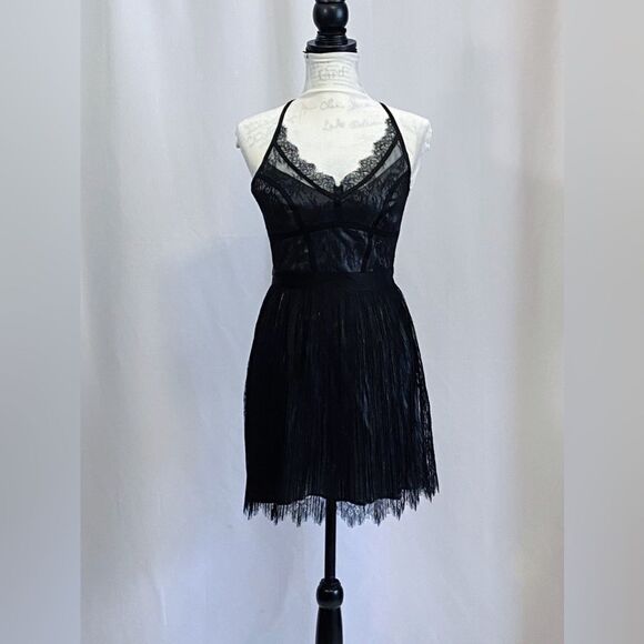 AllSaints Lace Minidress size 2 - Picture 4 of 13